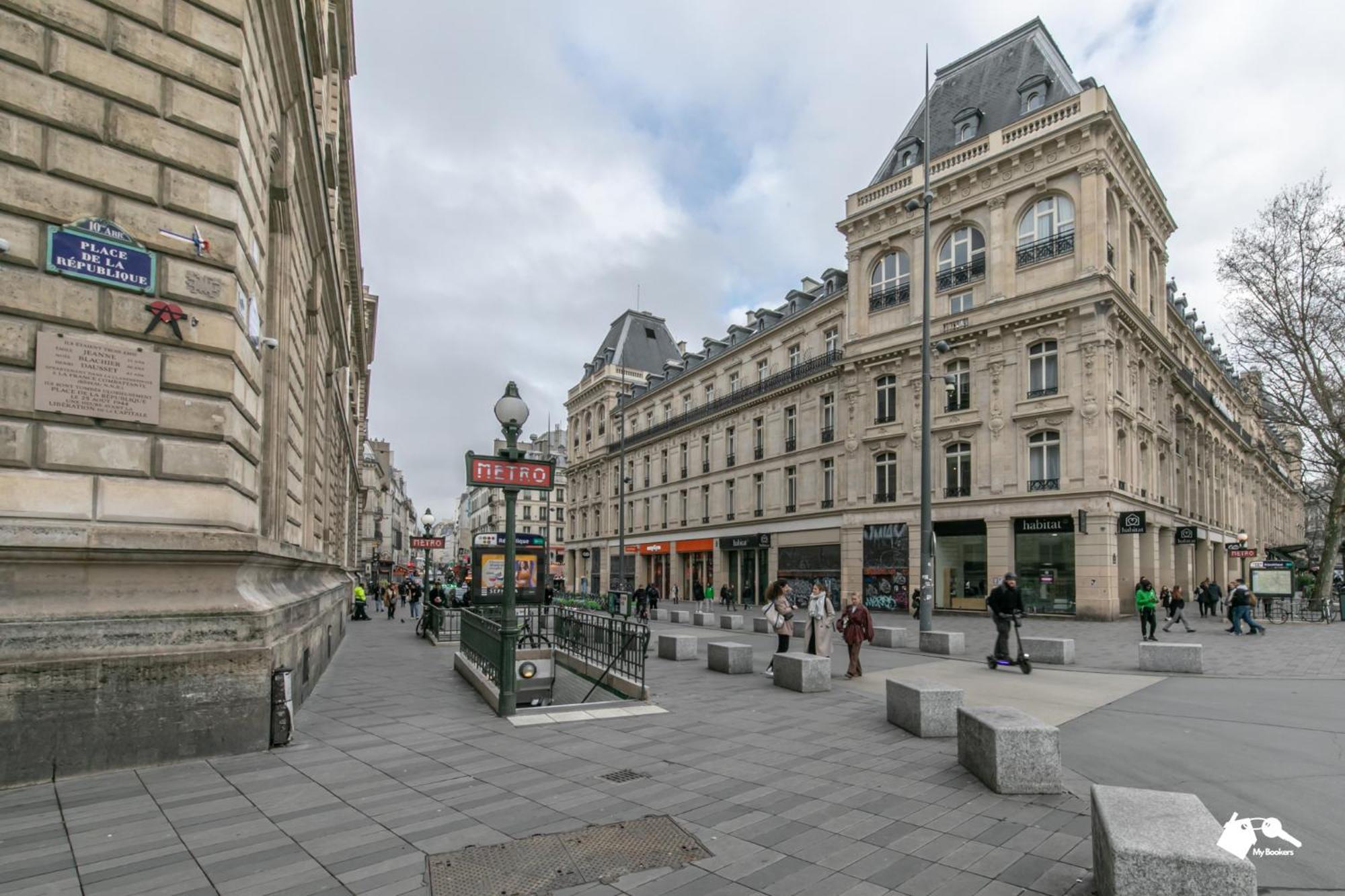 Mba - Splendide Appart - Gambey 2 - Proche Republique Париж Экстерьер фото